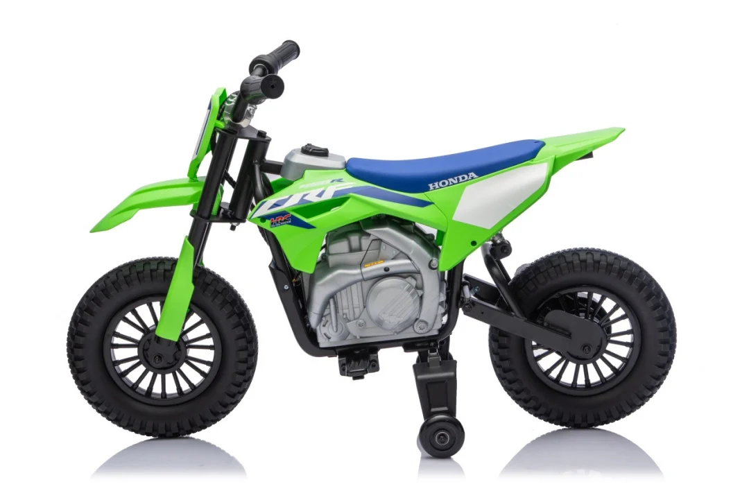 Dječji električni motocikl Honda CFR450R zeleni motor na akumulator_9