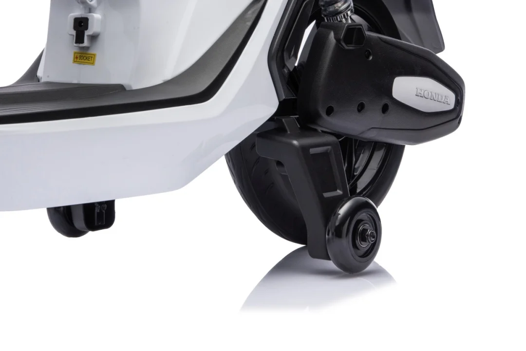 Dječji električni skuter Honda SH125I bijeli motor na akumulator_21