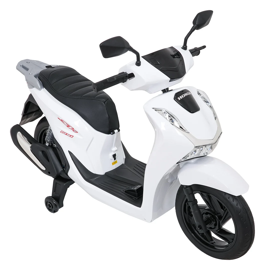 Dječji električni skuter Honda SH125I bijeli motor na akumulator_22
