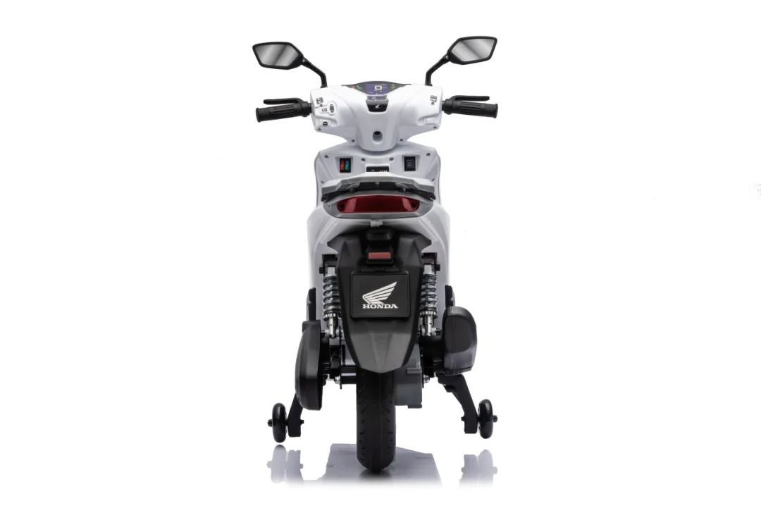 Dječji električni skuter Honda SH125I bijeli motor na akumulator_3