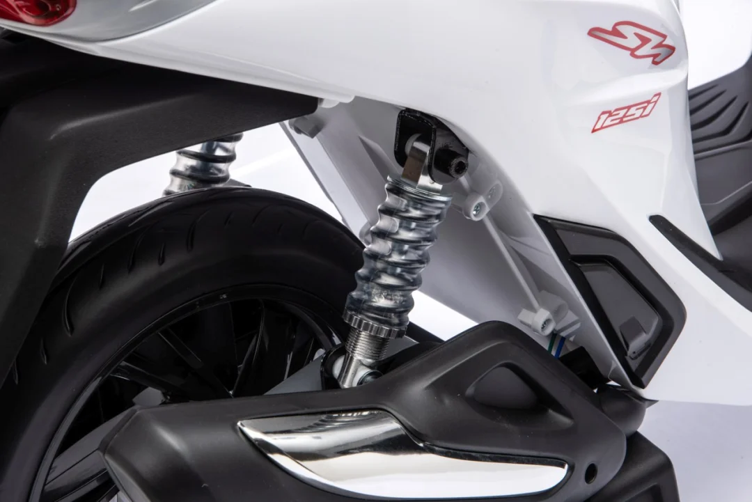 Dječji električni skuter Honda SH125I bijeli motor na akumulator_33