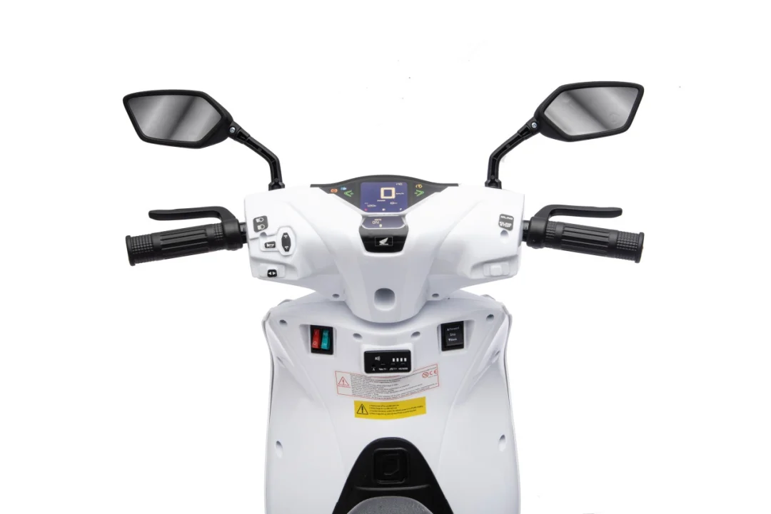 Dječji električni skuter Honda SH125I bijeli motor na akumulator_39