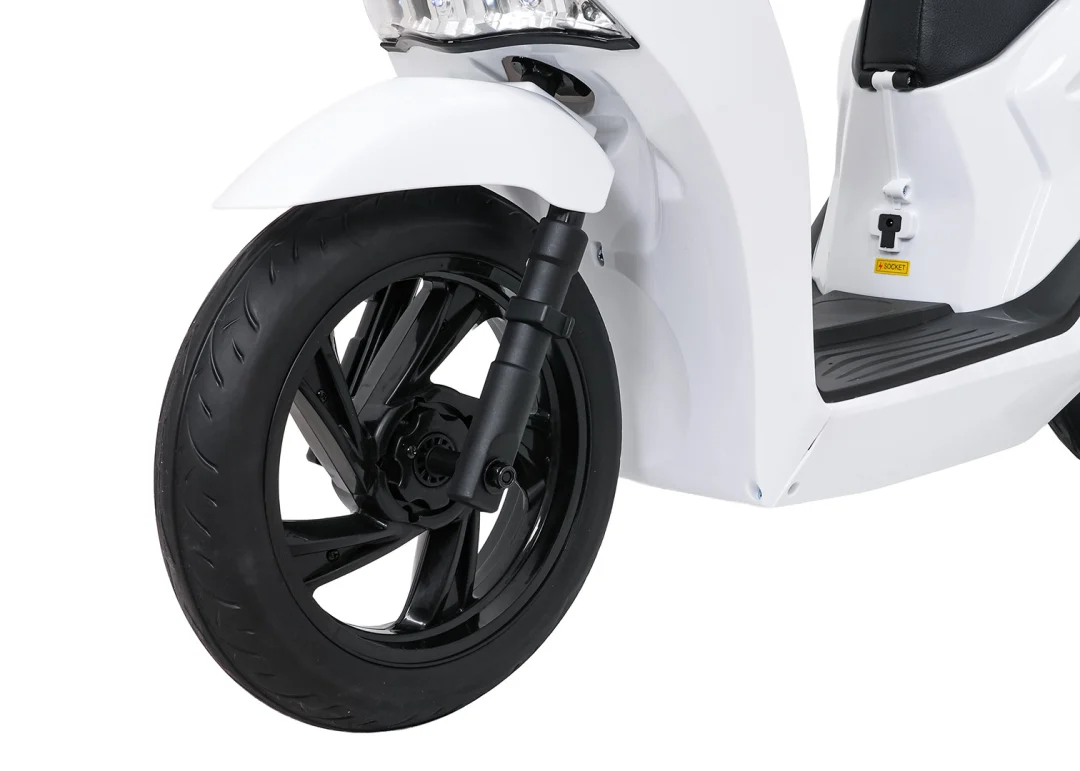 Dječji električni skuter Honda SH125I bijeli motor na akumulator_48