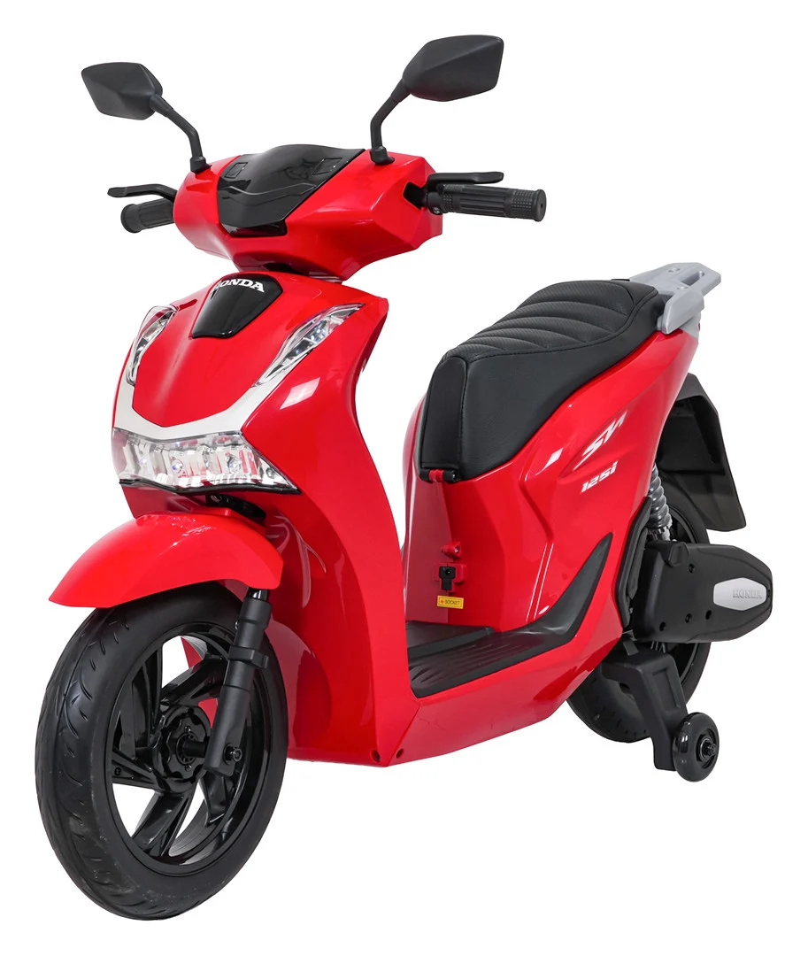 Dječji električni skuter Honda SH125I crveni motor na akumulator_1