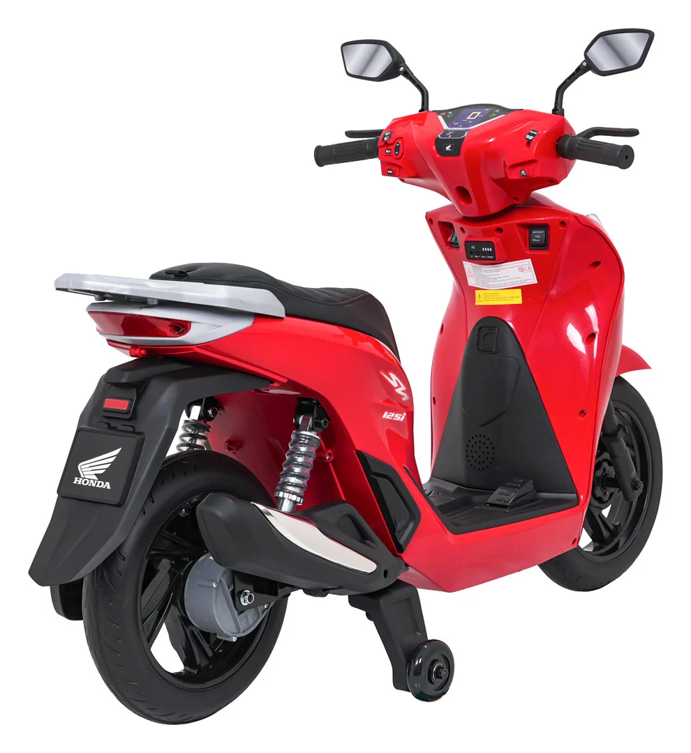 Dječji električni skuter Honda SH125I crveni motor na akumulator_12