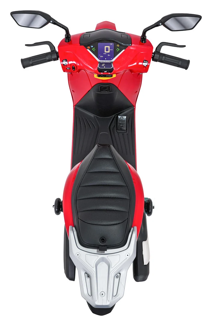 Dječji električni skuter Honda SH125I crveni motor na akumulator_13