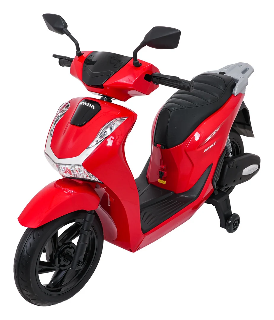 Dječji električni skuter Honda SH125I crveni motor na akumulator_15