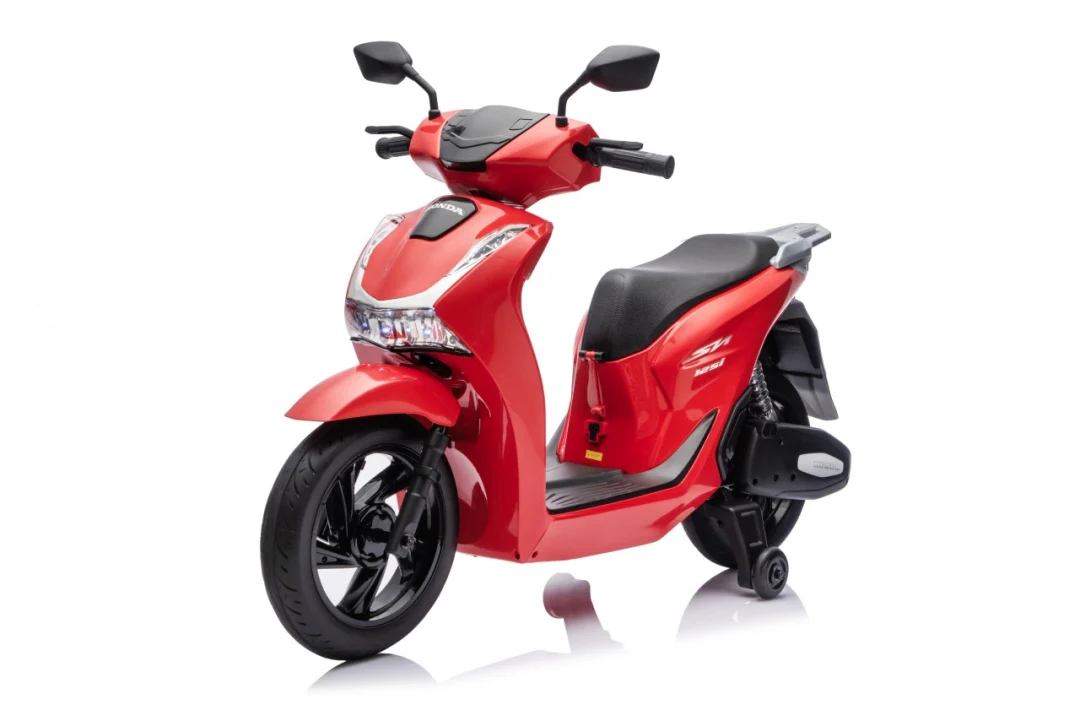 Dječji električni skuter Honda SH125I crveni motor na akumulator_2