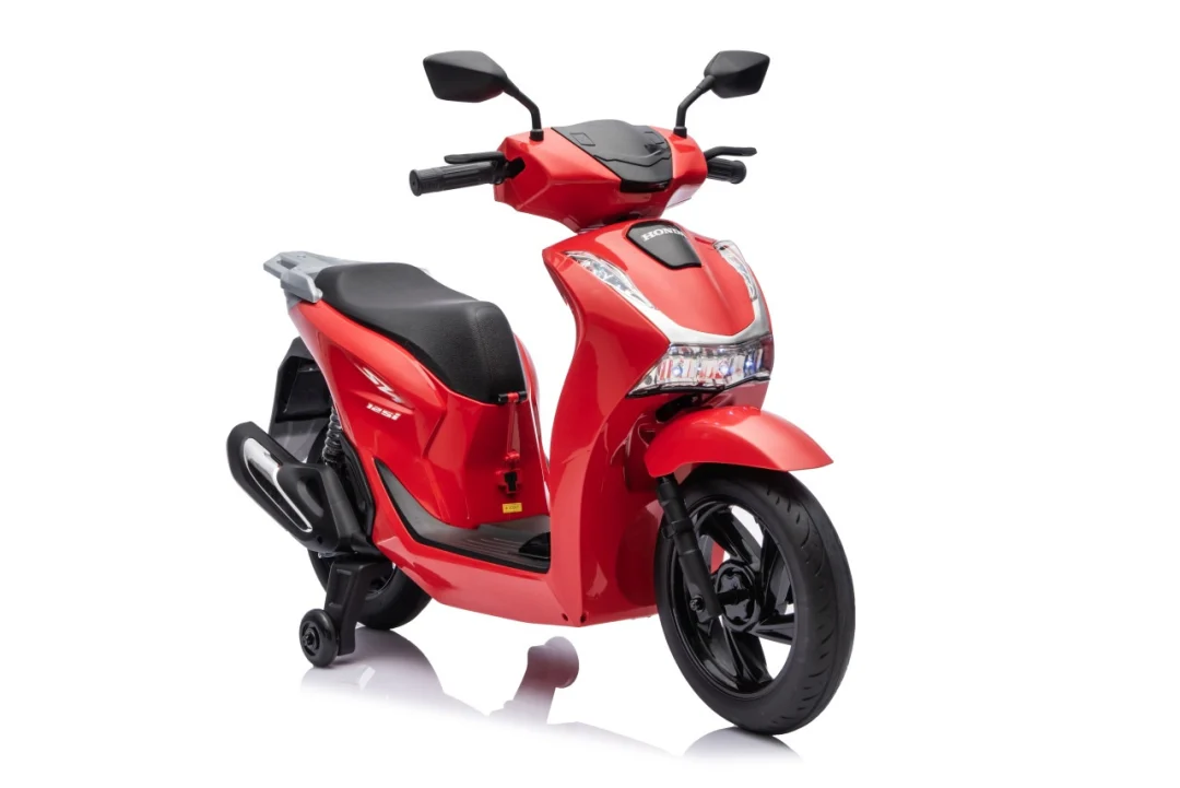 Dječji električni skuter Honda SH125I crveni motor na akumulator_20