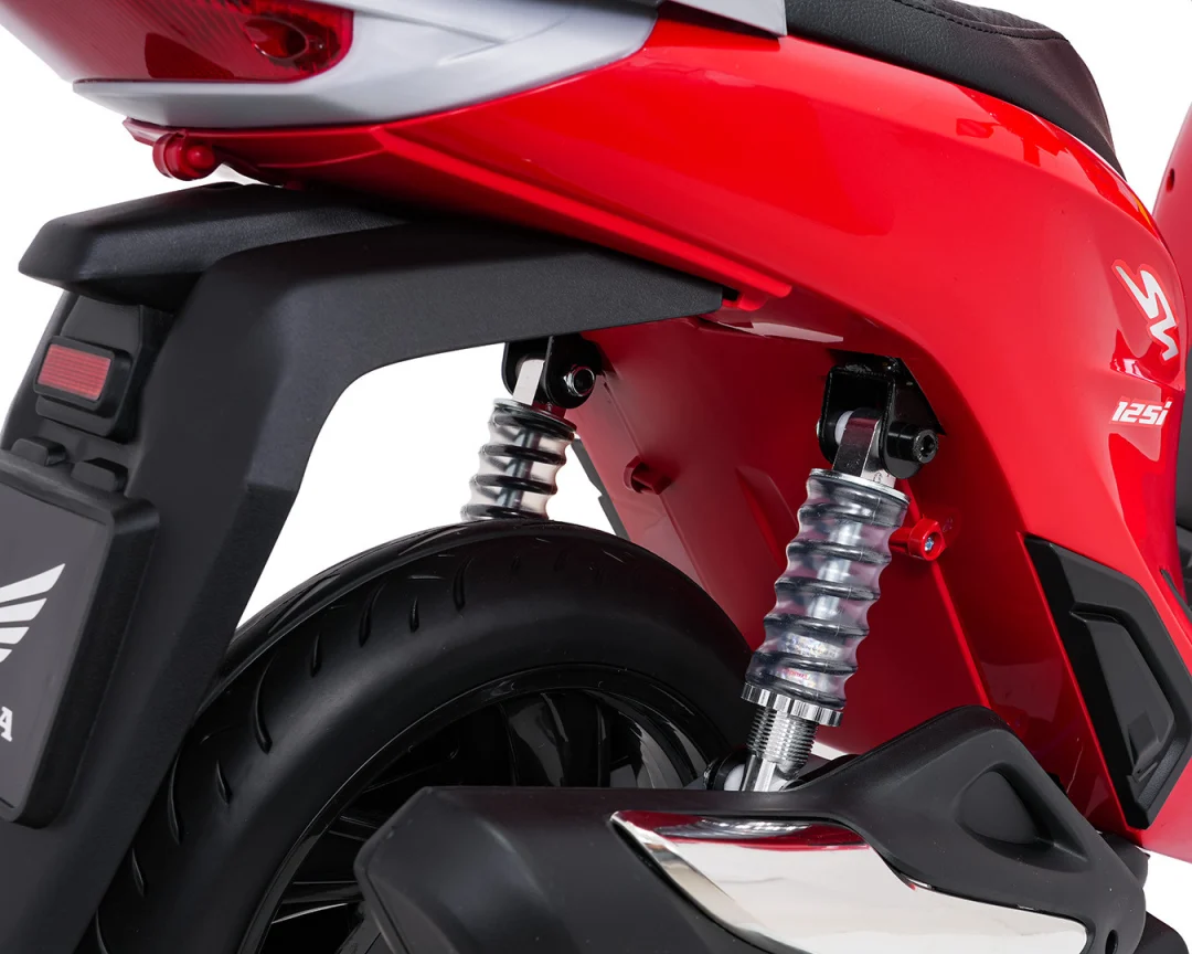 Dječji električni skuter Honda SH125I crveni motor na akumulator_22