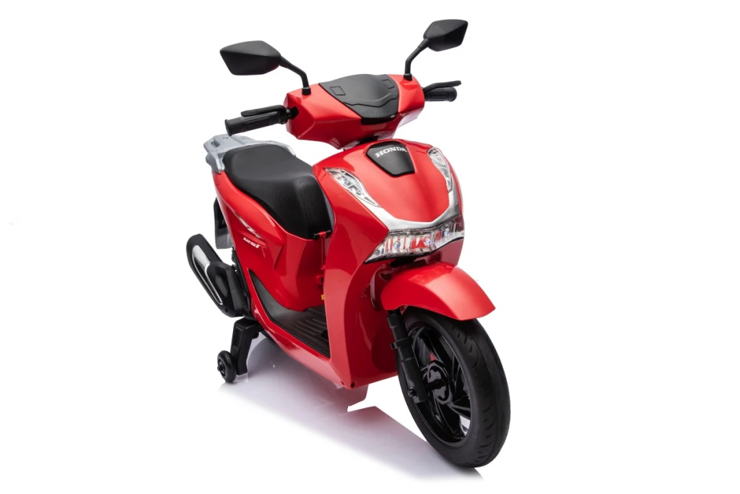 Dječji električni skuter Honda SH125I crveni motor na akumulator_23