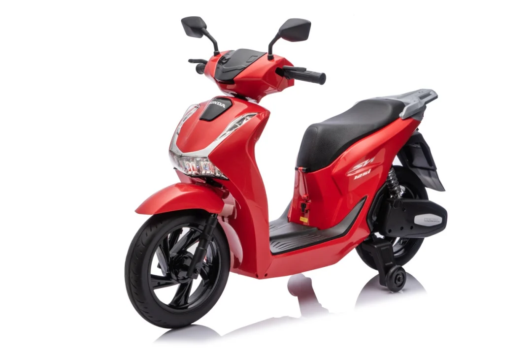 Dječji električni skuter Honda SH125I crveni motor na akumulator_26