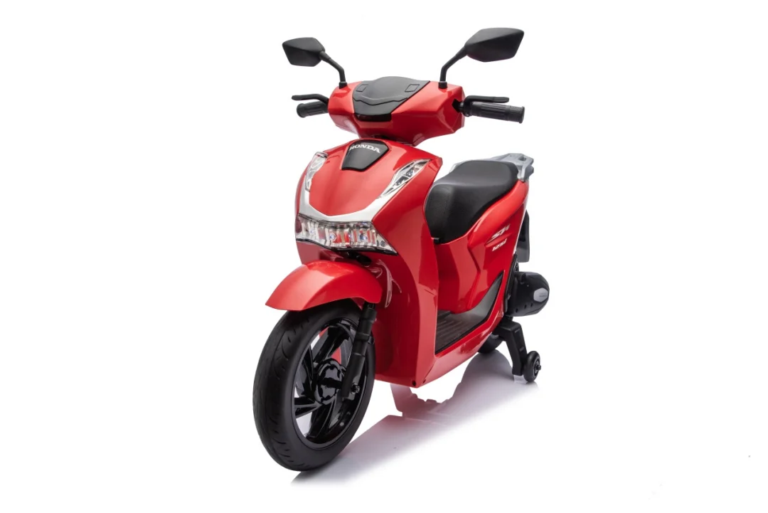 Dječji električni skuter Honda SH125I crveni motor na akumulator_29