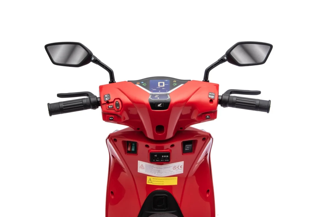 Dječji električni skuter Honda SH125I crveni motor na akumulator_39