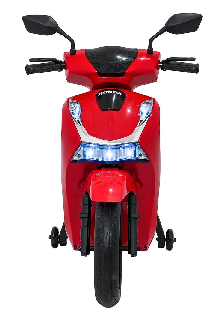 Dječji električni skuter Honda SH125I crveni motor na akumulator_4