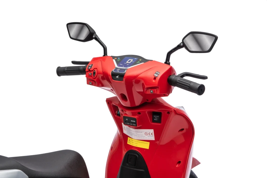 Dječji električni skuter Honda SH125I crveni motor na akumulator_45