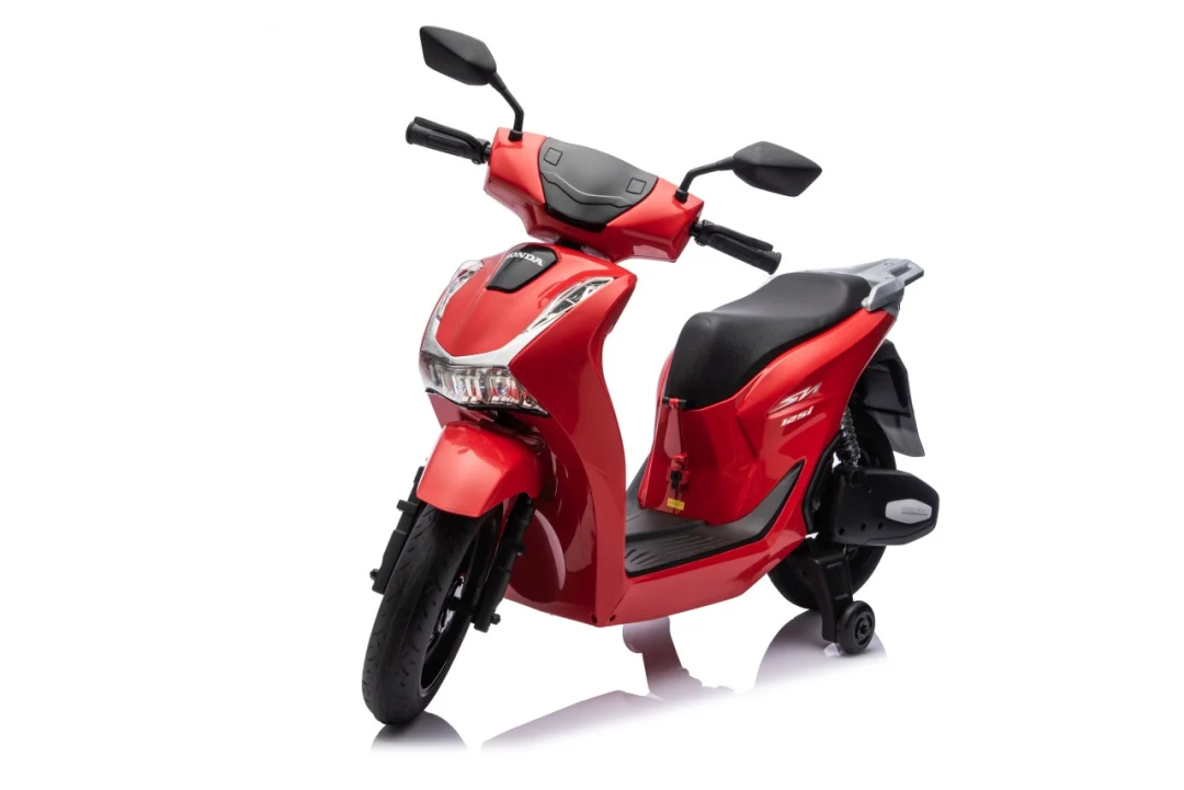 Dječji električni skuter Honda SH125I crveni motor na akumulator_46