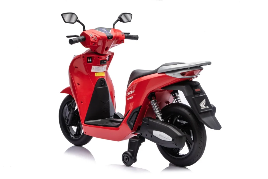 Dječji električni skuter Honda SH125I crveni motor na akumulator_5