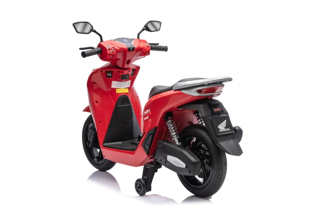 Dječji električni skuter Honda SH125I crveni motor na akumulator_54