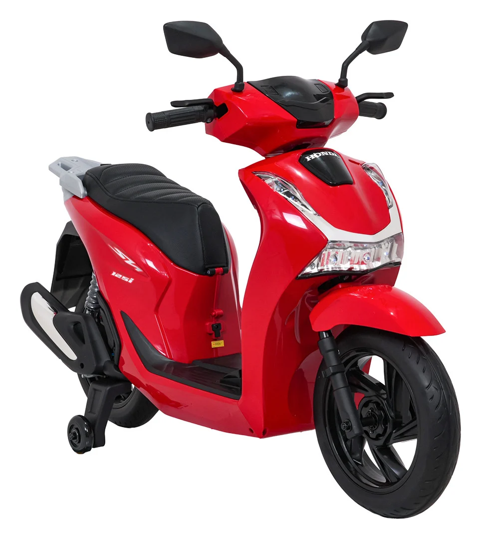 Dječji električni skuter Honda SH125I crveni motor na akumulator_6