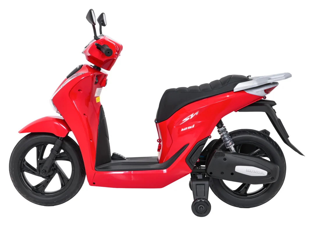 Dječji električni skuter Honda SH125I crveni motor na akumulator_7