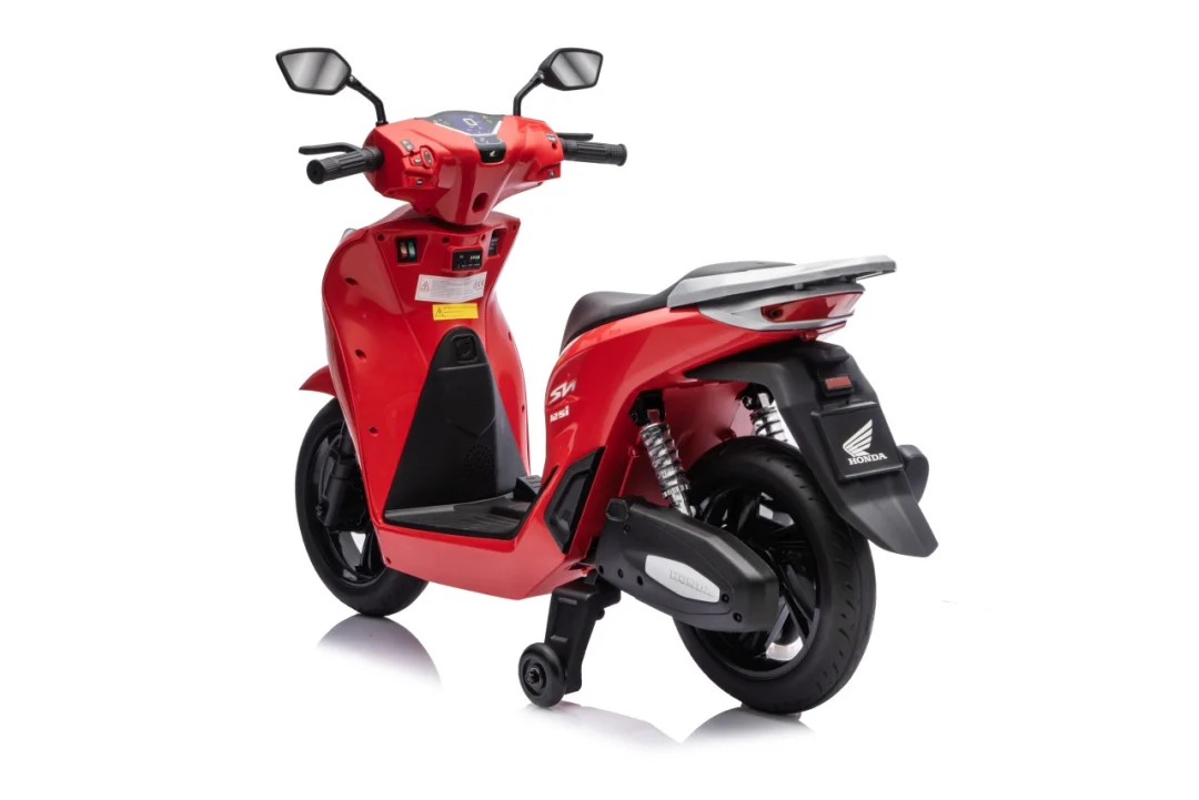 Dječji električni skuter Honda SH125I crveni motor na akumulator_8