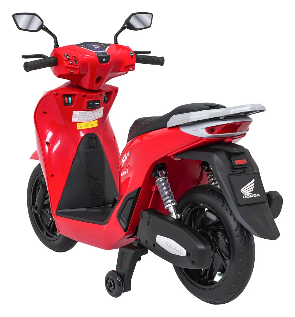 Dječji električni skuter Honda SH125I crveni motor na akumulator_9