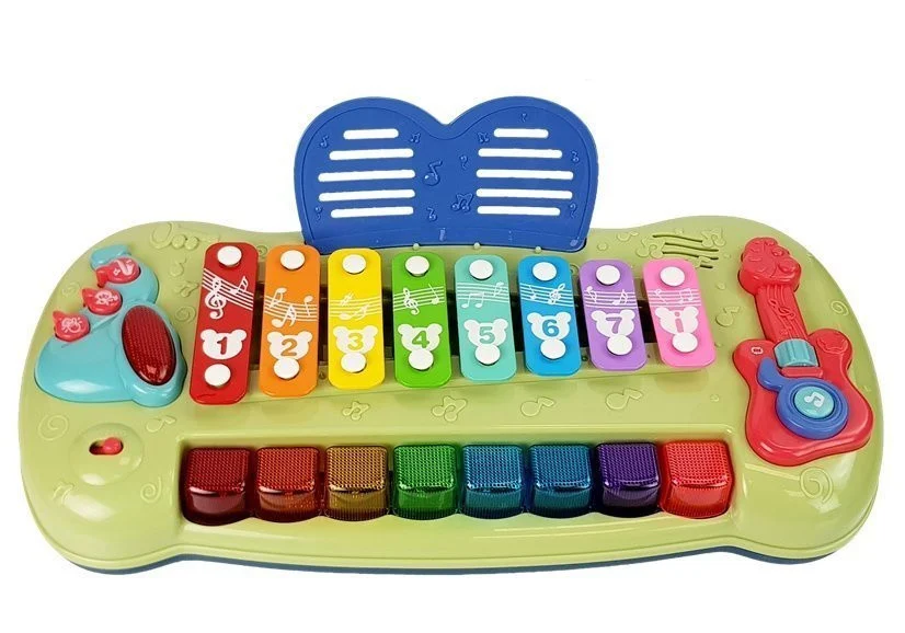 Dječji klavir Baby Grand s činelama i osvijetljenim tipkama_2