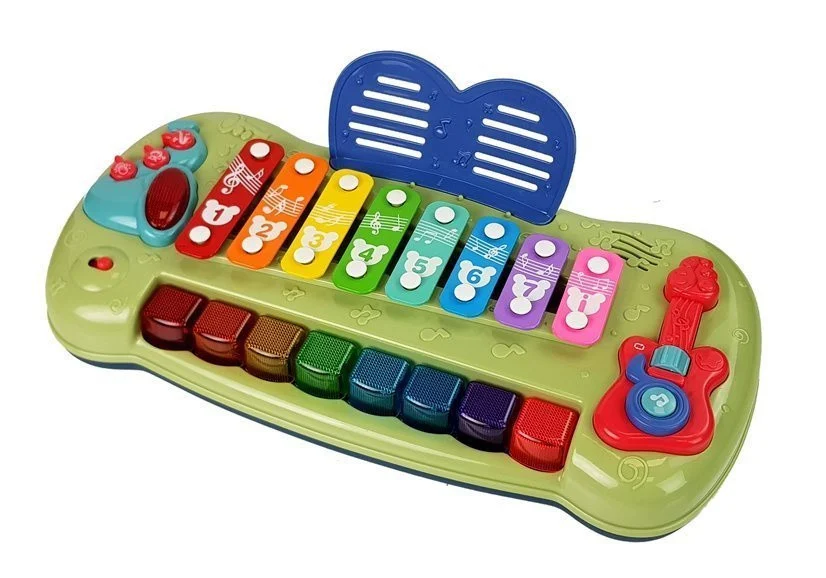 Dječji klavir Baby Grand s činelama i osvijetljenim tipkama_3