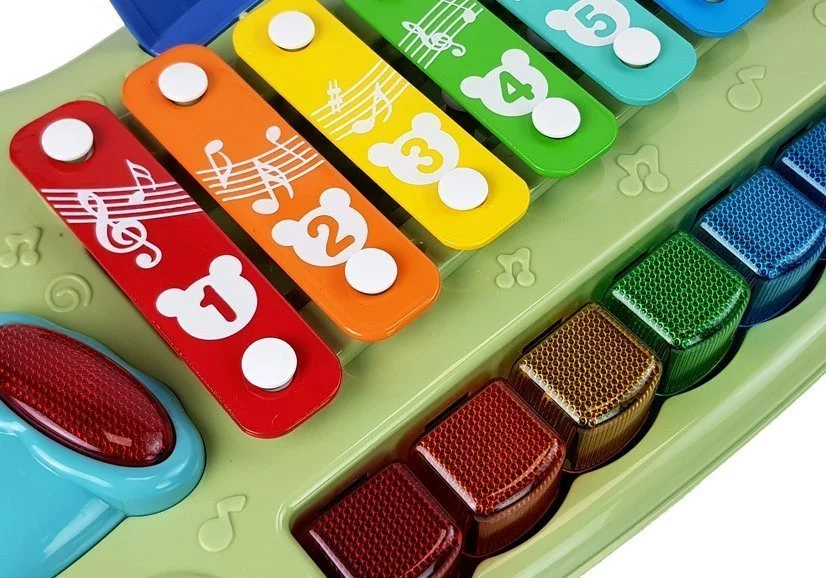 Dječji klavir Baby Grand s činelama i osvijetljenim tipkama_6