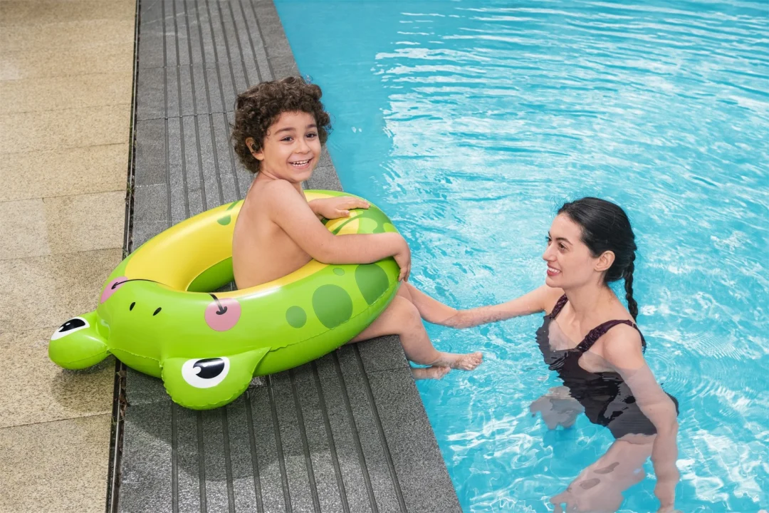 Dječji kolut za plivanje Žaba BESTWAY Životinje 76x85cm_10