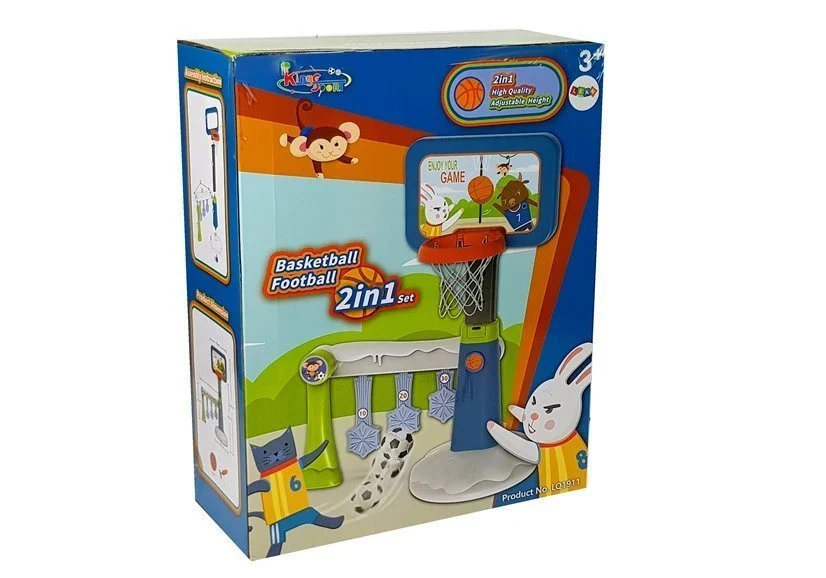 Dječji košarkaški set s bodovima, visina 99–125 cm_5