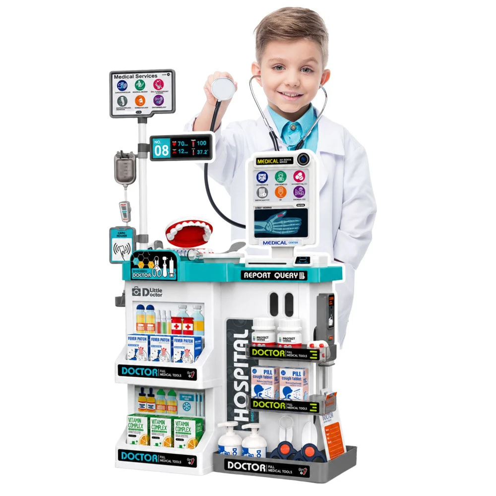Dječji medicinski set sa stolom 61 dio_2