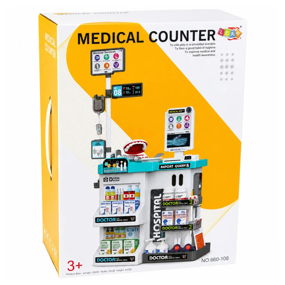 Dječji medicinski set sa stolom 61 dio_6