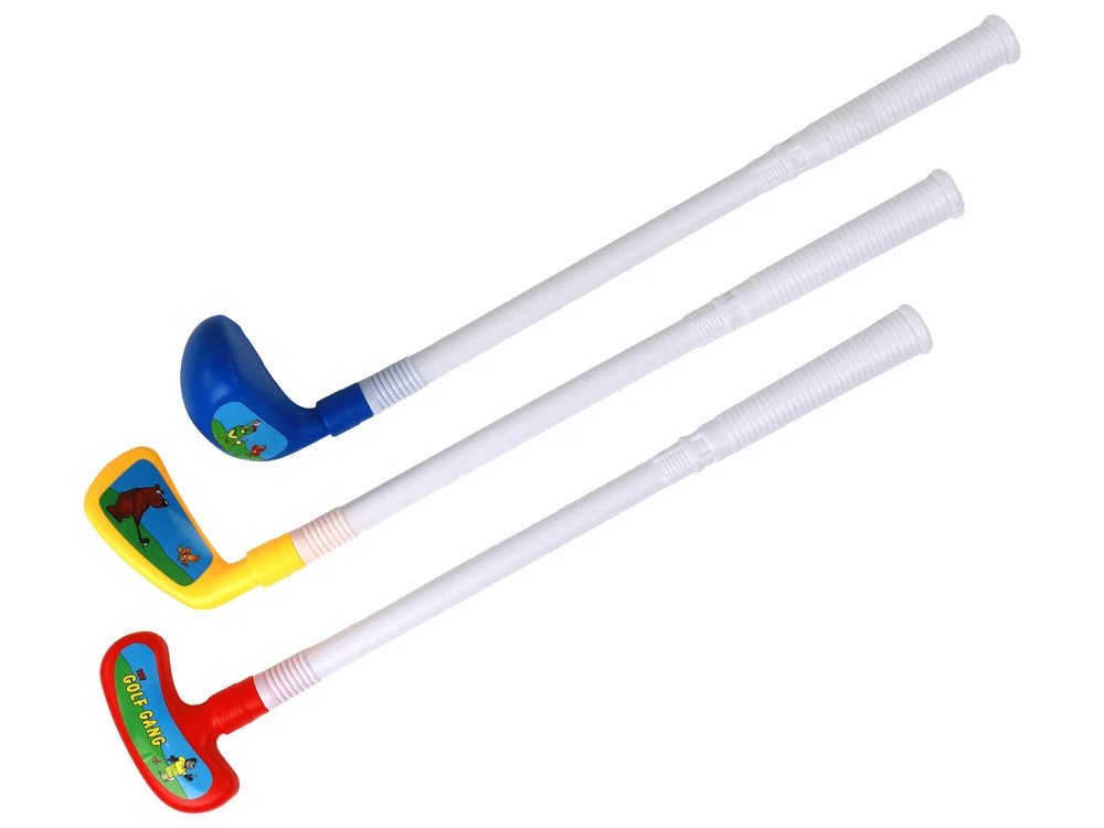 Dječji mini golf set, 12 dijelova, palice 52 cm_2