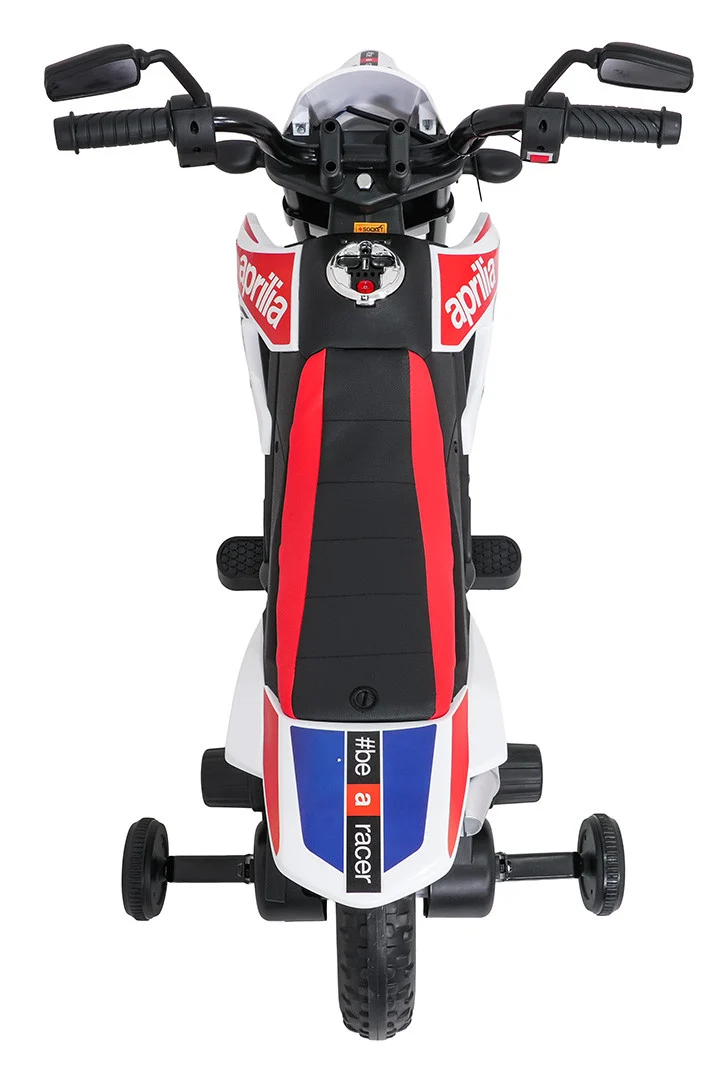 Dječji motor Aprilia RX bijeli motor na akumulator_11