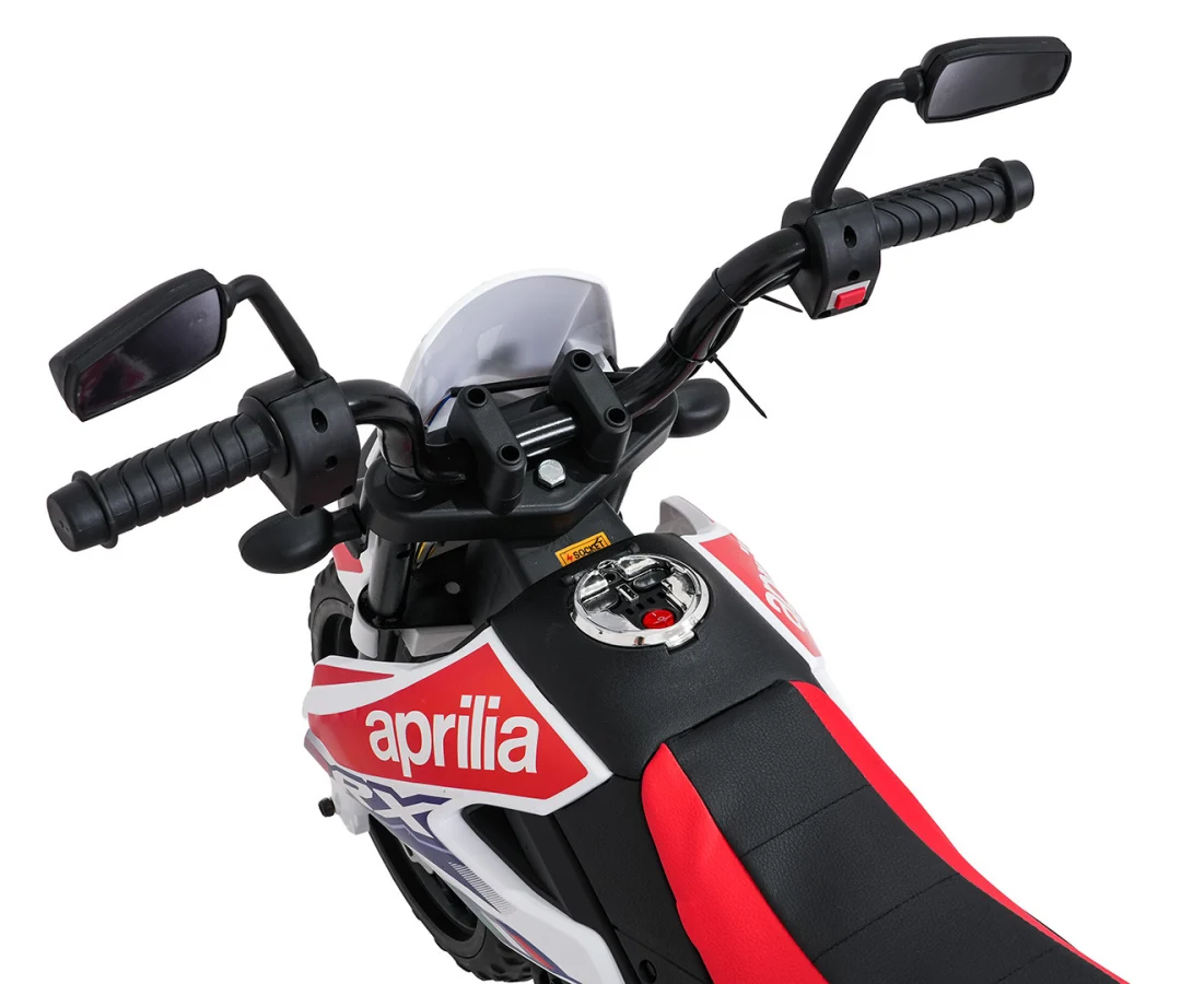 Dječji motor Aprilia RX bijeli motor na akumulator_12