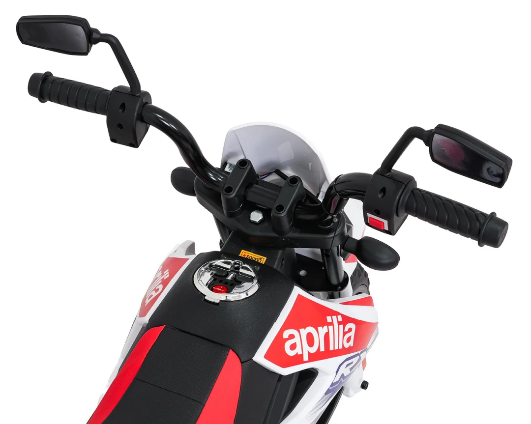 Dječji motor Aprilia RX bijeli motor na akumulator_14