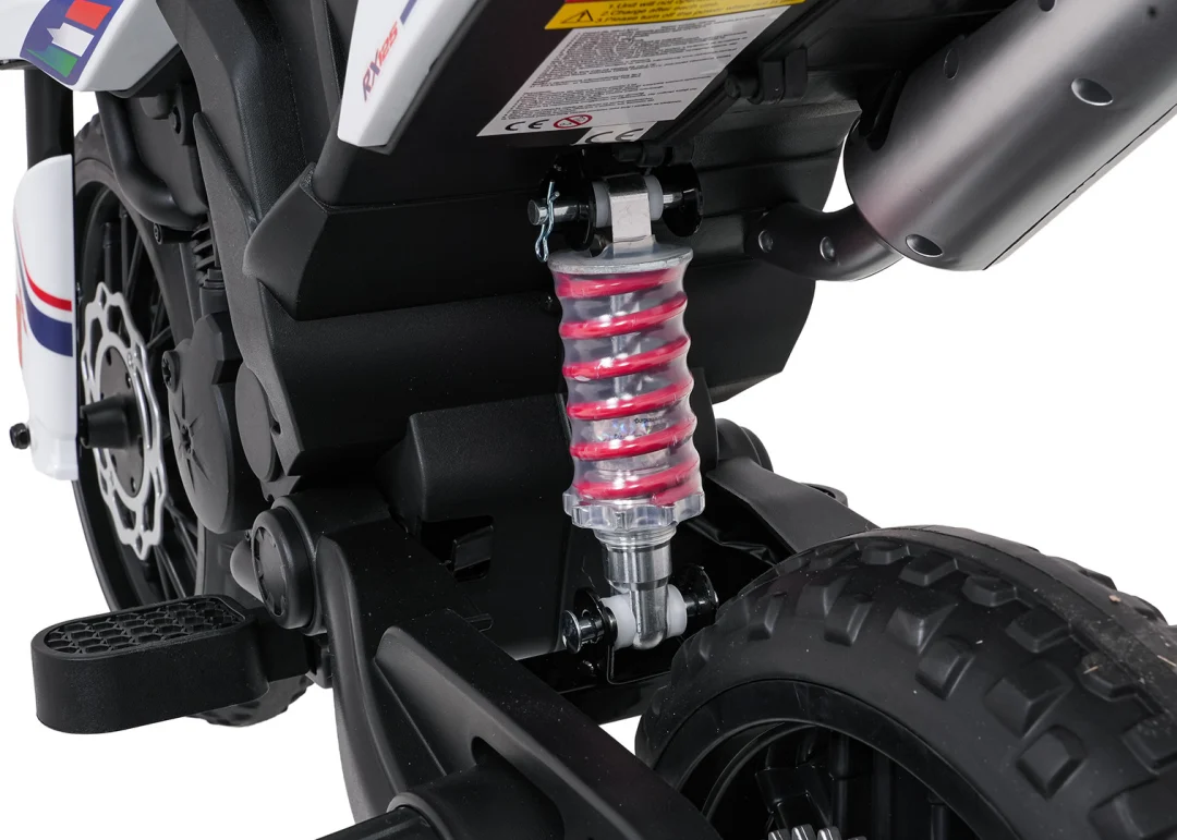Dječji motor Aprilia RX bijeli motor na akumulator_18