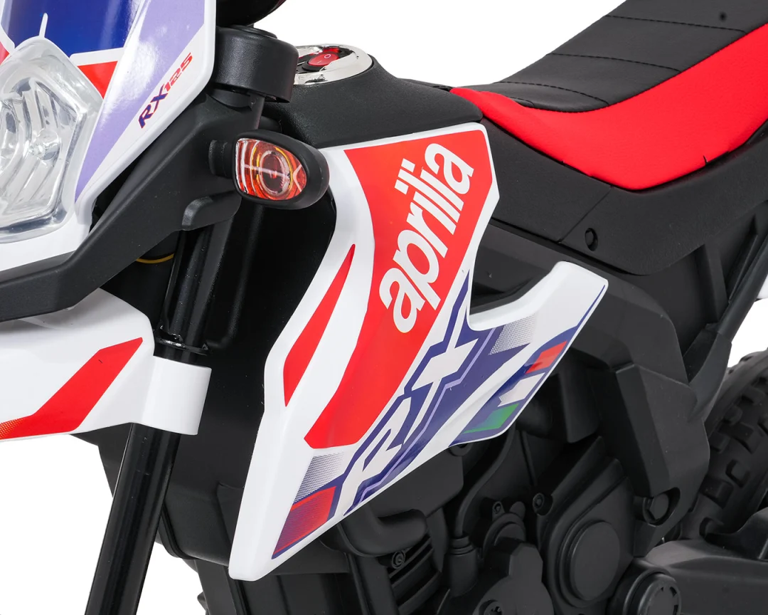 Dječji motor Aprilia RX bijeli motor na akumulator_24