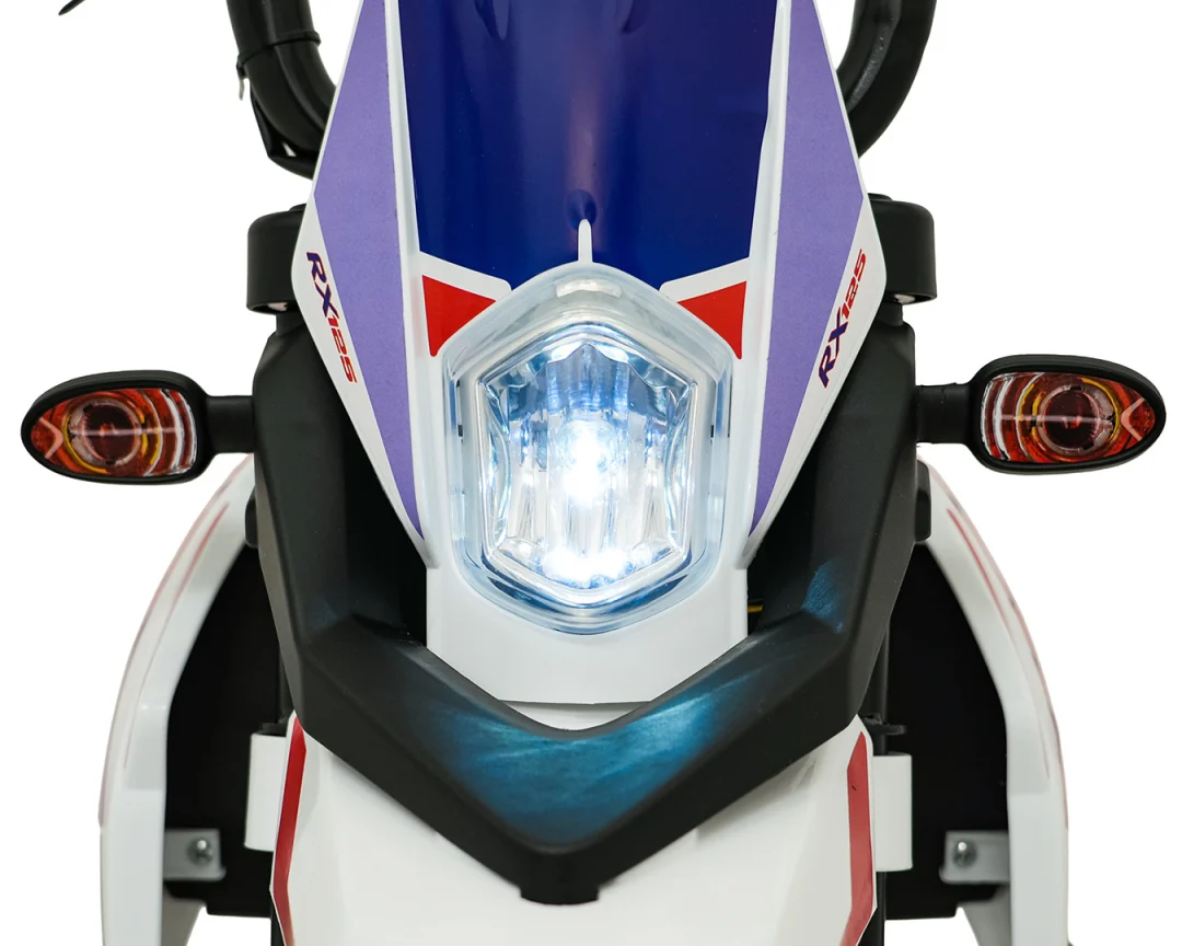 Dječji motor Aprilia RX bijeli motor na akumulator_25