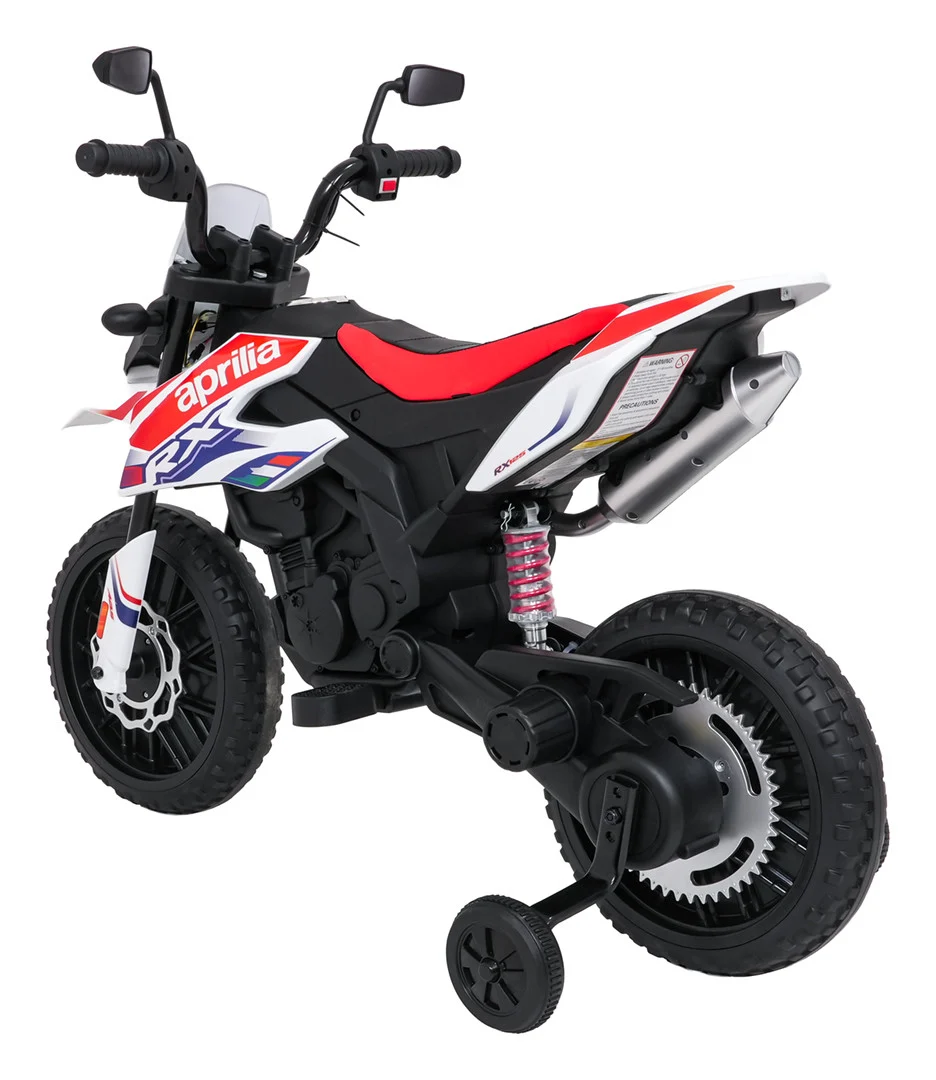 Dječji motor Aprilia RX bijeli motor na akumulator_6