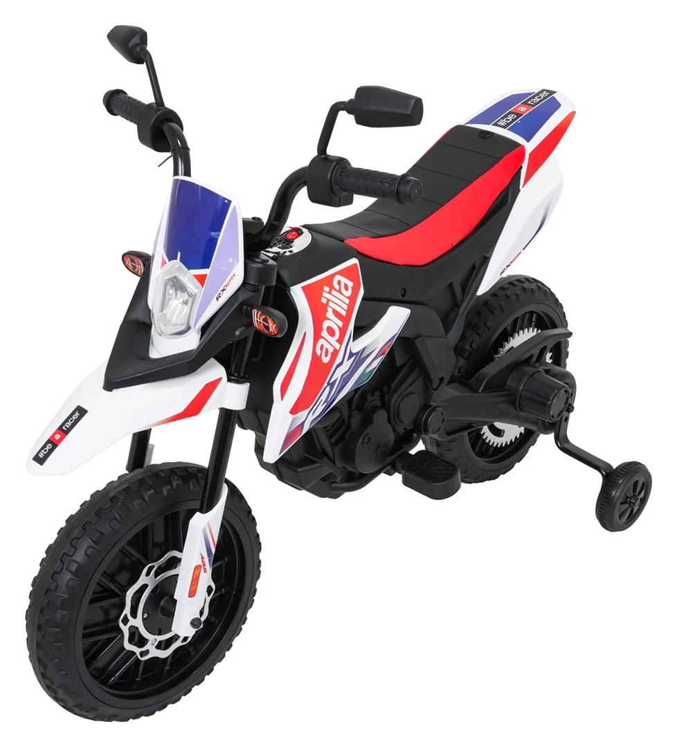 Dječji motor Aprilia RX bijeli motor na akumulator_9