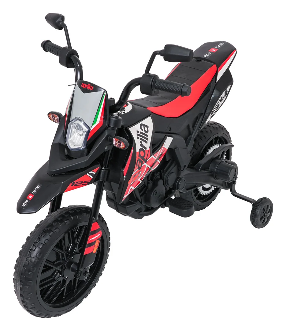 Dječji motor Aprilia RX crveni motor na akumulator_11