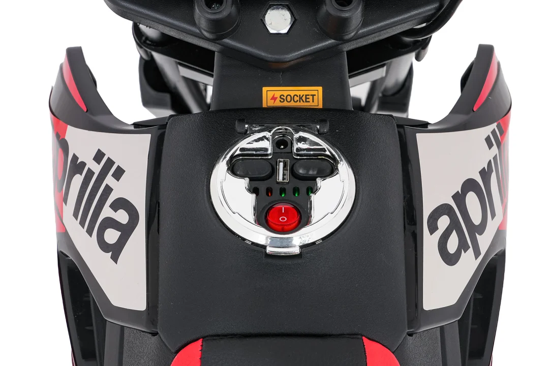 Dječji motor Aprilia RX crveni motor na akumulator_17