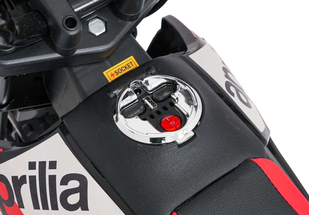 Dječji motor Aprilia RX crveni motor na akumulator_18