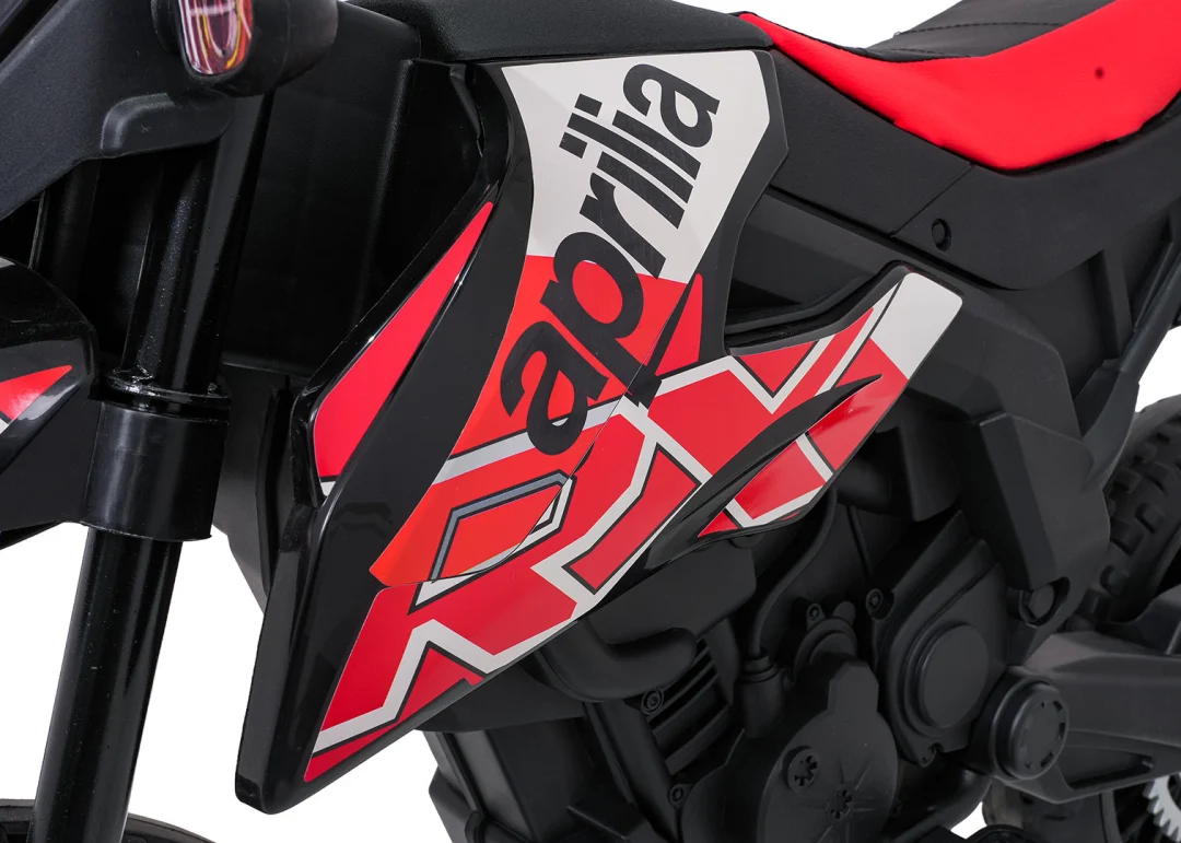 Dječji motor Aprilia RX crveni motor na akumulator_26
