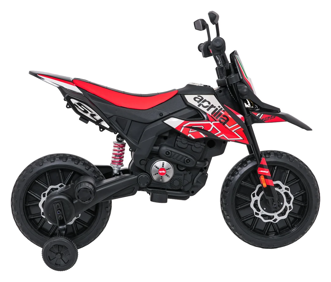 Dječji motor Aprilia RX crveni motor na akumulator_9