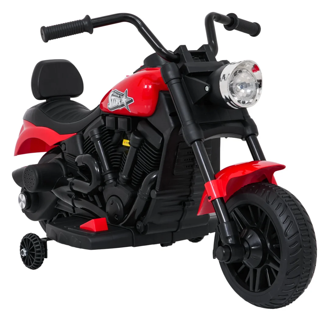 Dječji motor STAR crveni motor na akumulator_4
