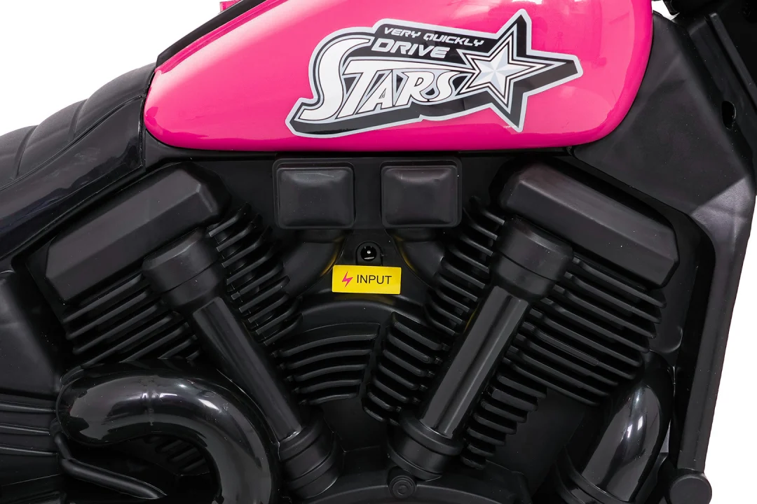 Dječji motor STAR ružičasti motor na akumulator_28